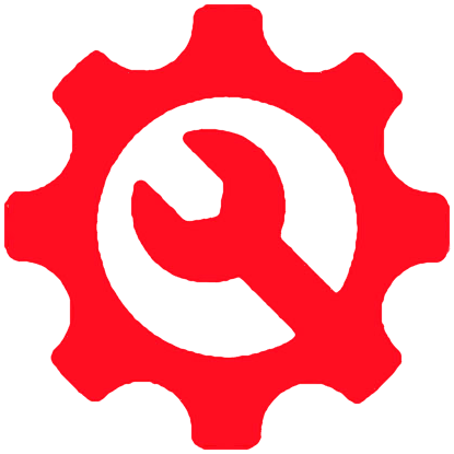 Icono de un engranaje con una llave inglesa incorporada